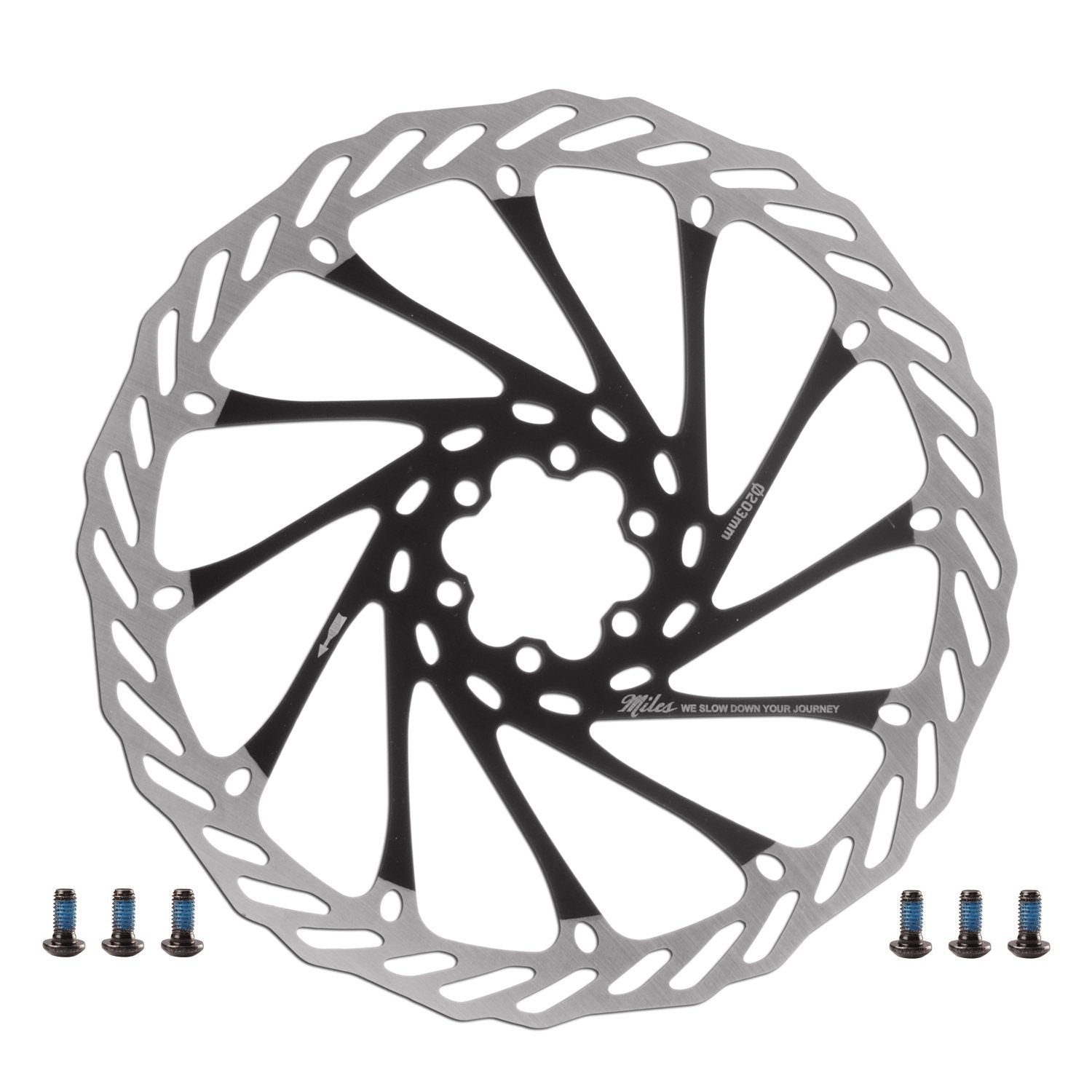 Mountain Bike Disc Brake Rotors Miles Racing