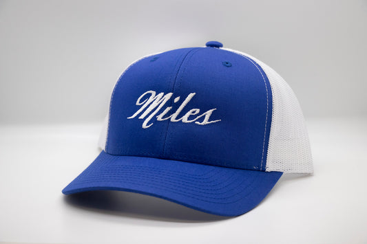 Miles Logo Trucker Hat