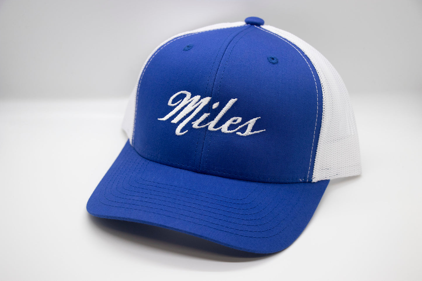 Miles Logo Trucker Hat