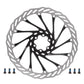 Miles SS3 Bicycle Disc Brake Rotor, with bolts - 160mm, 180mm, 203mm